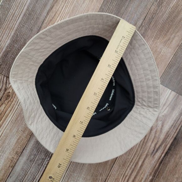 Lululemon Womens Beige Bucket Hat Rare One Size Sports Outdoor Casual EUC - Picture 9 of 12